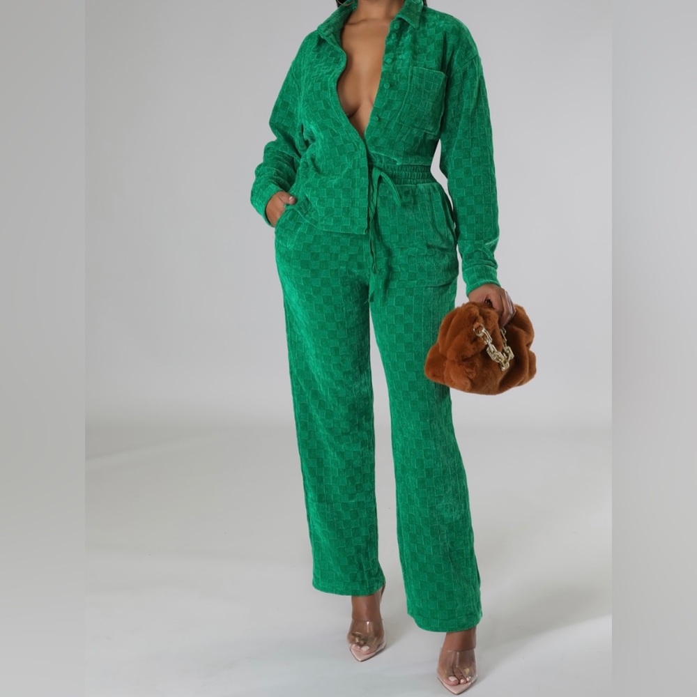 PDX Velvet Pant Set